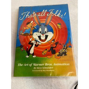 Vintage 1988 That’s All Folks! The Art of Warner Bros. Animation Book